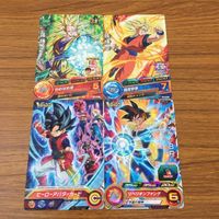 Dragon Ball Heroes Avatar Card Son Goku Bardock Promo Lot