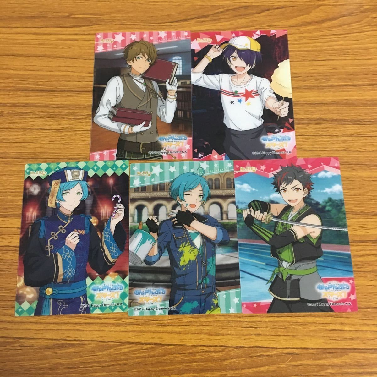 Ensemble Stars Card Lot Kanata Souta Tetsutora Sui Shinobu