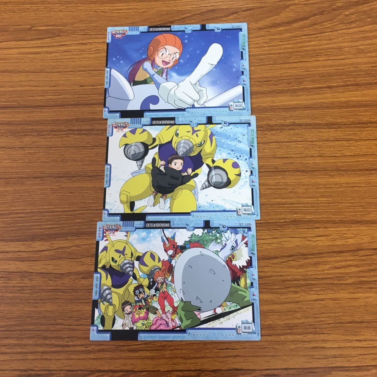 Digimon Adventure 02 Card Lot Amada Vintage