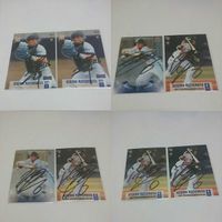 Baseball Card Autographed BBM Matsushita Kazuo Matsumoto