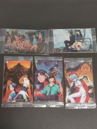 Neon Genesis Evangelion Wafers Card Hikari Touji Misato Rei サムネイル 2