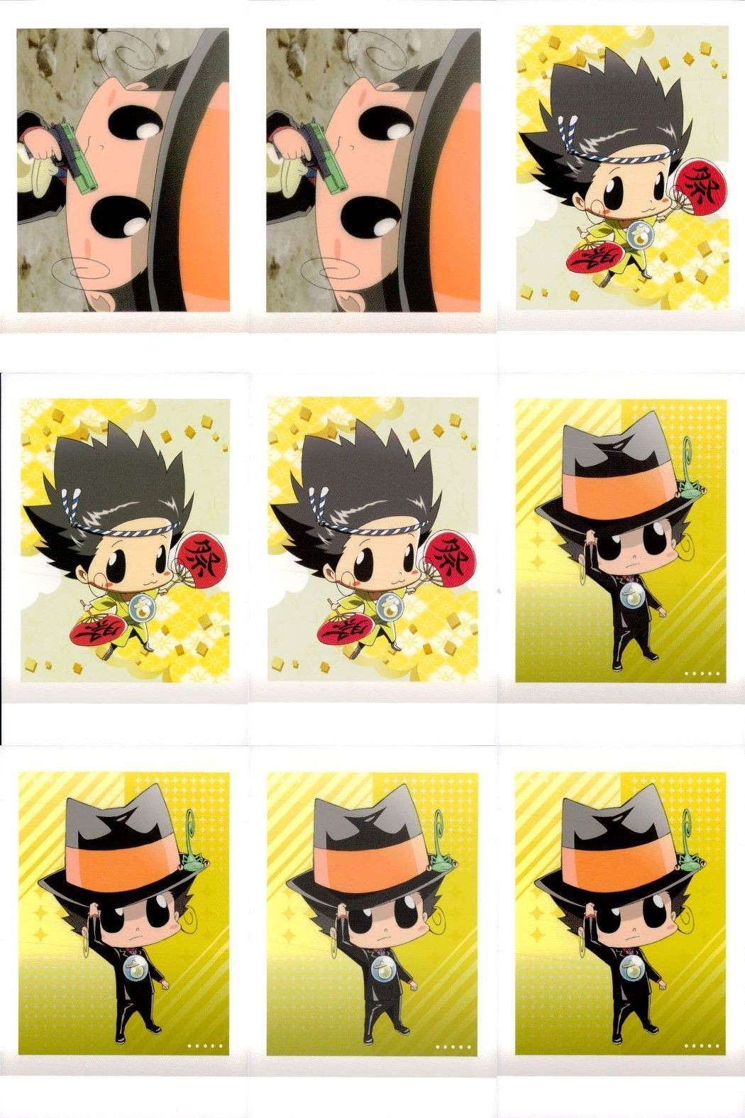 Reborn Hitman MOVIC Pashacolle Card Lot 12 Cards