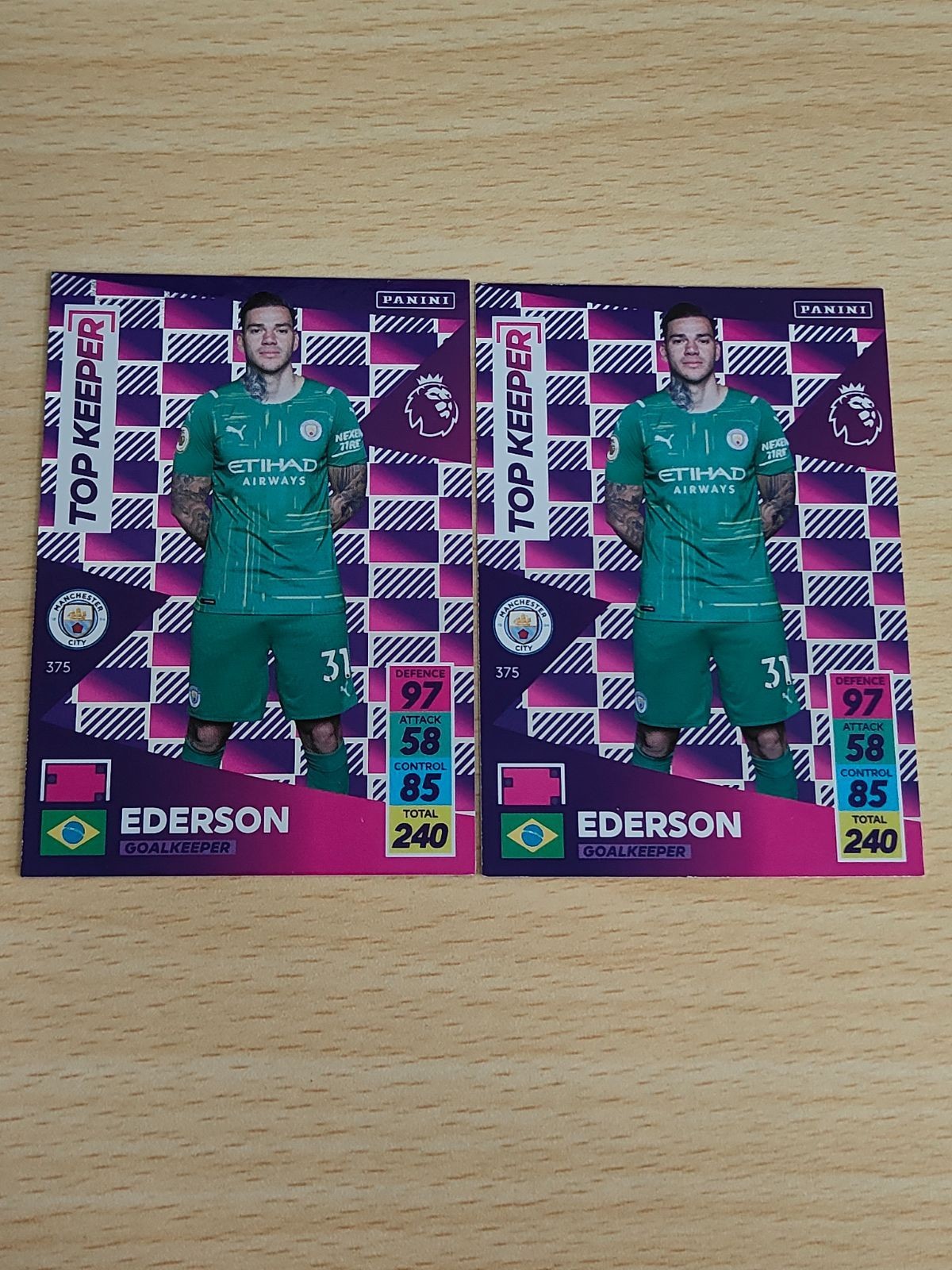 プレミアリーグ カード panini パニーニ 2021/2022 2021/22 まとめ マンチェスターシティ