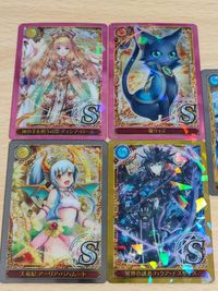 コレクションカードガム 白猫プロジェクト 猫ウィズ シークレット S ティシア・ローム アーリア・バハムート ハクア・デスサイズ サムネイル 2