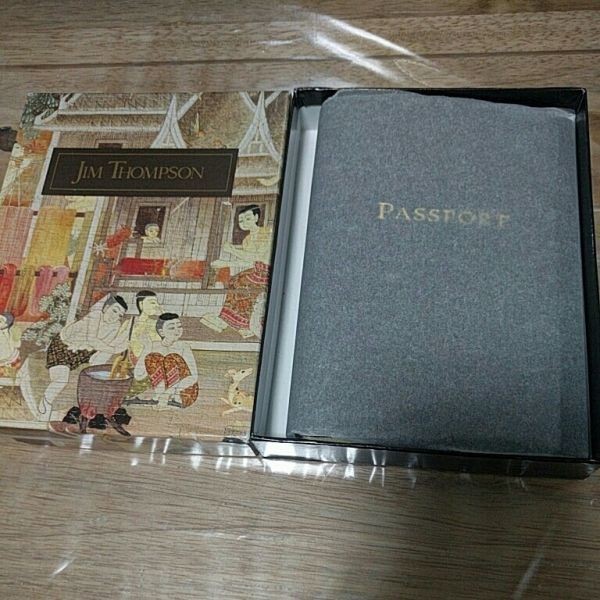 送料無料 jim thompson パスポートカバー パスポートケース パスポート レザー タイ j2-1