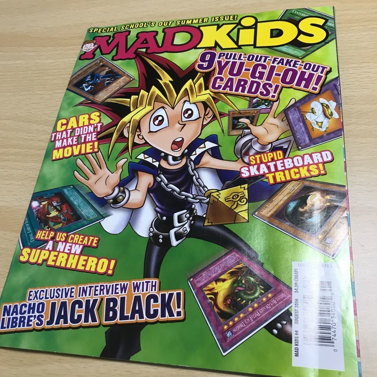 送料無料 遊戯王? madkids マッドキッズ 雑誌 カード s4-1 1220