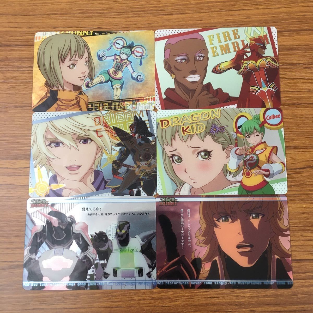 カード トレカ まとめ TIGER BUNNY タイガー バニー タイバニ 6