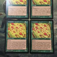 MTG マジックザギャザリング カード まとめ MIR 意識混濁の胞子/Mindbender Spores 4枚セット 70 サムネイル 2