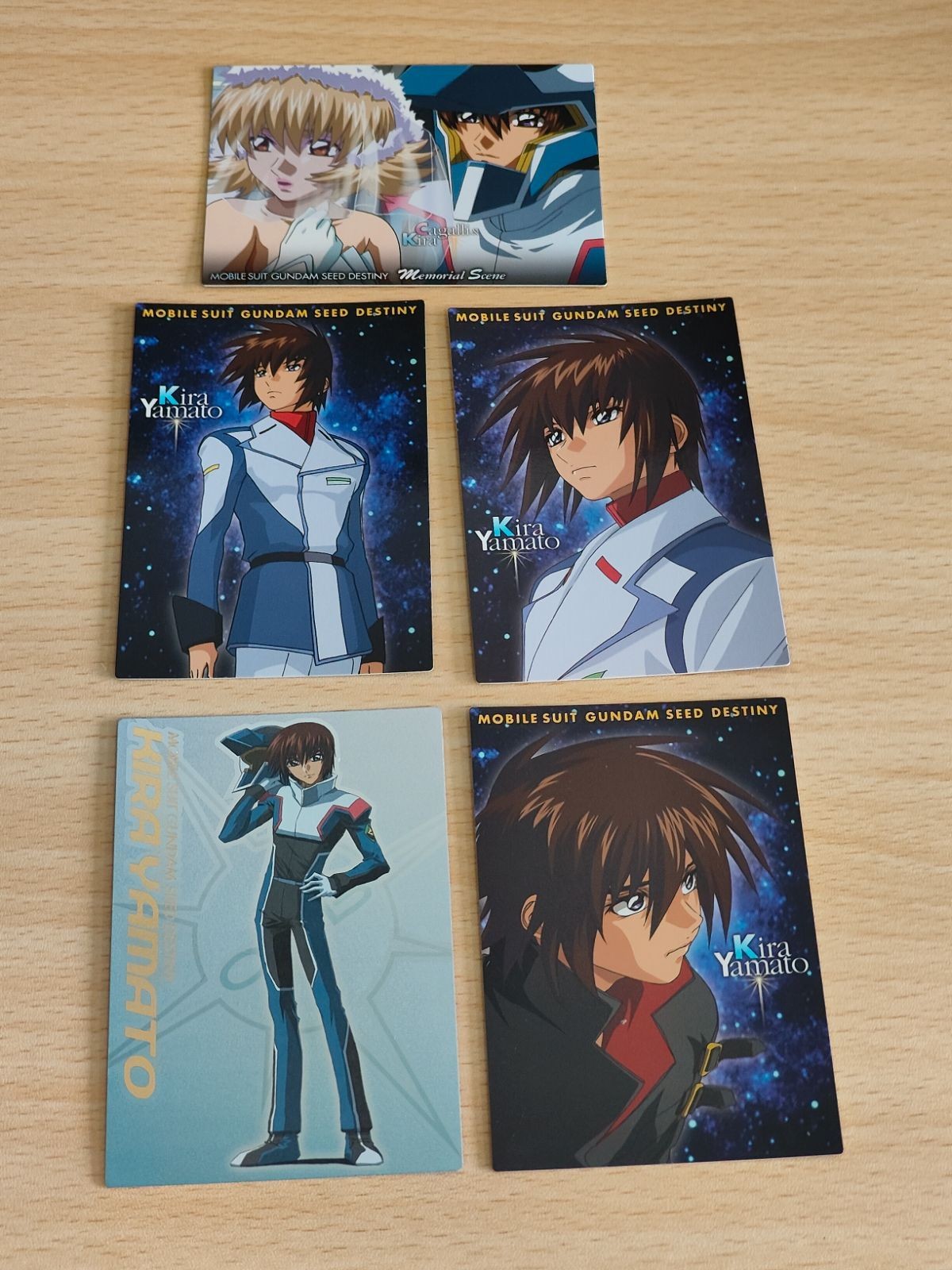 ガンダムSEED DESTINY カードダスマスターズ キラ・ヤマト SP1 28 29 30 カガリ 90