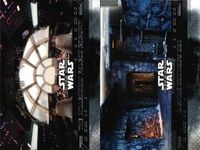 カード まとめ スターウォーズ Star Wars 90 THE MILLENNIUM FALCON COCKPIT ミレニアム・ファルコンのコックピット 89 A SPICE RUNNER'S DEN スパイス密輸業者の隠れ家 サムネイル 1