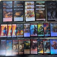 MTG Magic Token Set Foil Japanese Dress Code Lot サムネイル 2