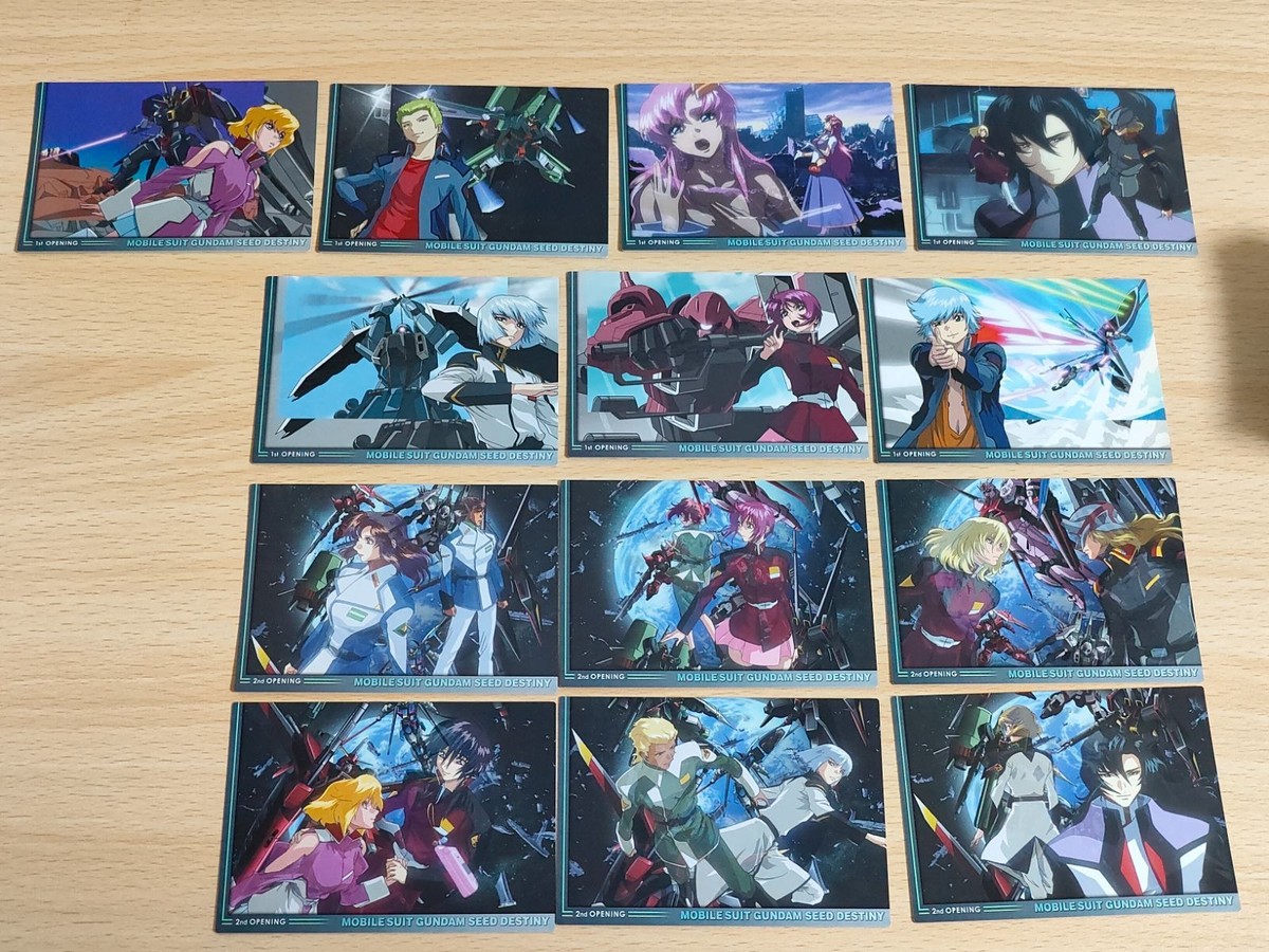 ガンダムSEED DESTINY カード カードダスマスターズ オープニングカード まとめ カード イザーク ラクス・クライン ギルバート ステラ・ルーシュ シン・アスカ