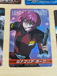 ルナマリア ホーク ガンダムSEEDDESTINYコンプリートカード CH-107 CH-53 ガナーザクウォーリア ザクウォーリア ホロ 箔押し サムネイル 2