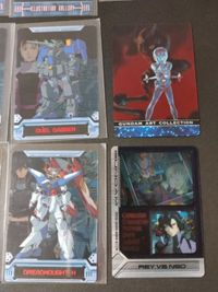ガンダムSEED シード ウエハース カード クリアカード まとめ フォビドゥンブルー アートコレクション アムロ レイ・ザ・バレル ネオ・ロアノーク 3D ソードカラミティ ドレッドノートH イー カナード・パルス サムネイル 3