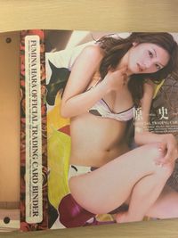 原史奈 OFFICIAL TRADING CARD BINDER 原 史奈 バインダー 特典 レア グラビア アイドル カード 原史奈 トレカ トレーディングカードバインダー サムネイル 3