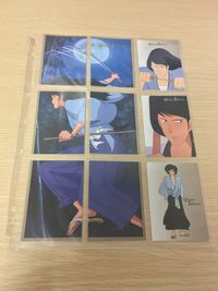 ルパン三世 カードダスマスターズ カード まとめ キャラクター パズルカード 1of6〜6of6 シーン ストーリー シークレット チェックリスト バインダー その他 ルパン三世 次元大介 石川五ェ門 峰不二子 ルパン三世 シーン サムネイル 8