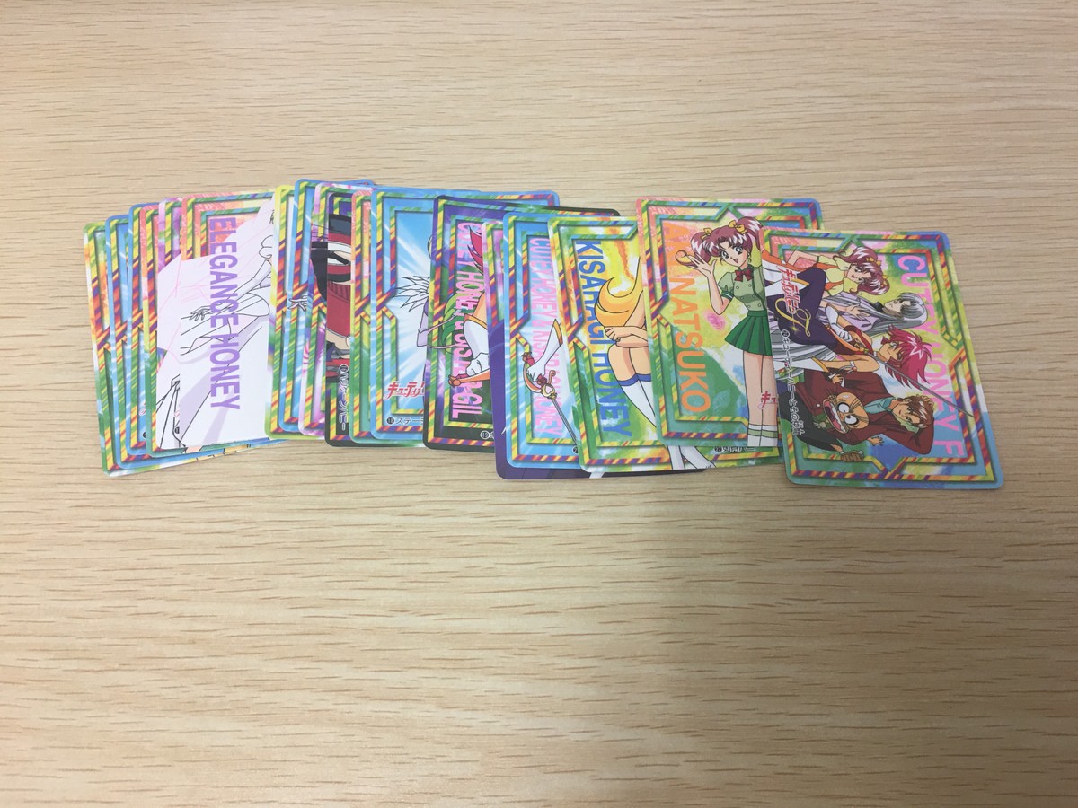 キューティーハニーF キューティーハニー カード バンダイ カード まとめ キャラクター グループ エレガンスハニー ナースハニー スクープハニー ハリケーンハニー エスコートハニー ステージハニー 如月ハニー 秋夏子 夏子