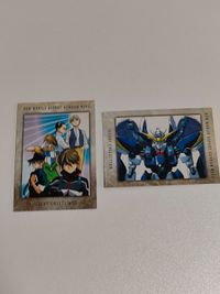 Gundam Wing Carddass Masters Card Illustration Lot