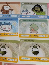 カード ちいかわ まとめ けん玉おじさん トゲあたま なんかムカデ ﾊﾁﾜﾚ ゴブリン サムネイル 3