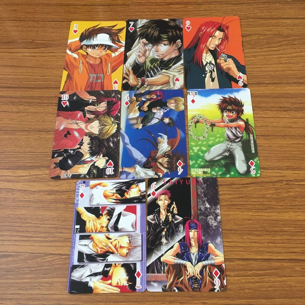 カード トレカ まとめ 最遊記 玄奘 三蔵 孫 悟空 猪 八戒 沙 悟浄 7
