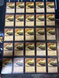 漂う牧草地 25枚 型番統一 MTG 日本語 JP USG まとめ 旧枠