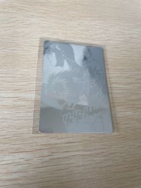YuYu Hakusho Carddass Amada Silver Holo Yusuke Hiei