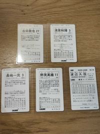 ベースボールカード カルビー 1990 1991 野茂英雄 75 近鉄バッファローズ 清原和博 渡辺久信 古田敦也 長嶋一茂 まとめ サムネイル 2