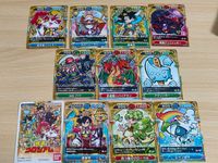 開運コロシアム 非売品 カード 招き猫ニャッキ― 運皇帝 四つ葉のクローベル レイン坊や 黒猫アンニャッキー 運皇后 おみくじーさん ＭＫ－７７７ 昇運龍ニバイアサン サムネイル 1