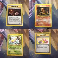 ポケモンカード 旧裏面 海外 英語版 なにかの化石 ブーバー ビードル フジろうじん 54 44 3 55 サムネイル 1