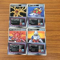 Scramble Gather Getter Dragon Getter Robot Card Lot Japanese サムネイル 1
