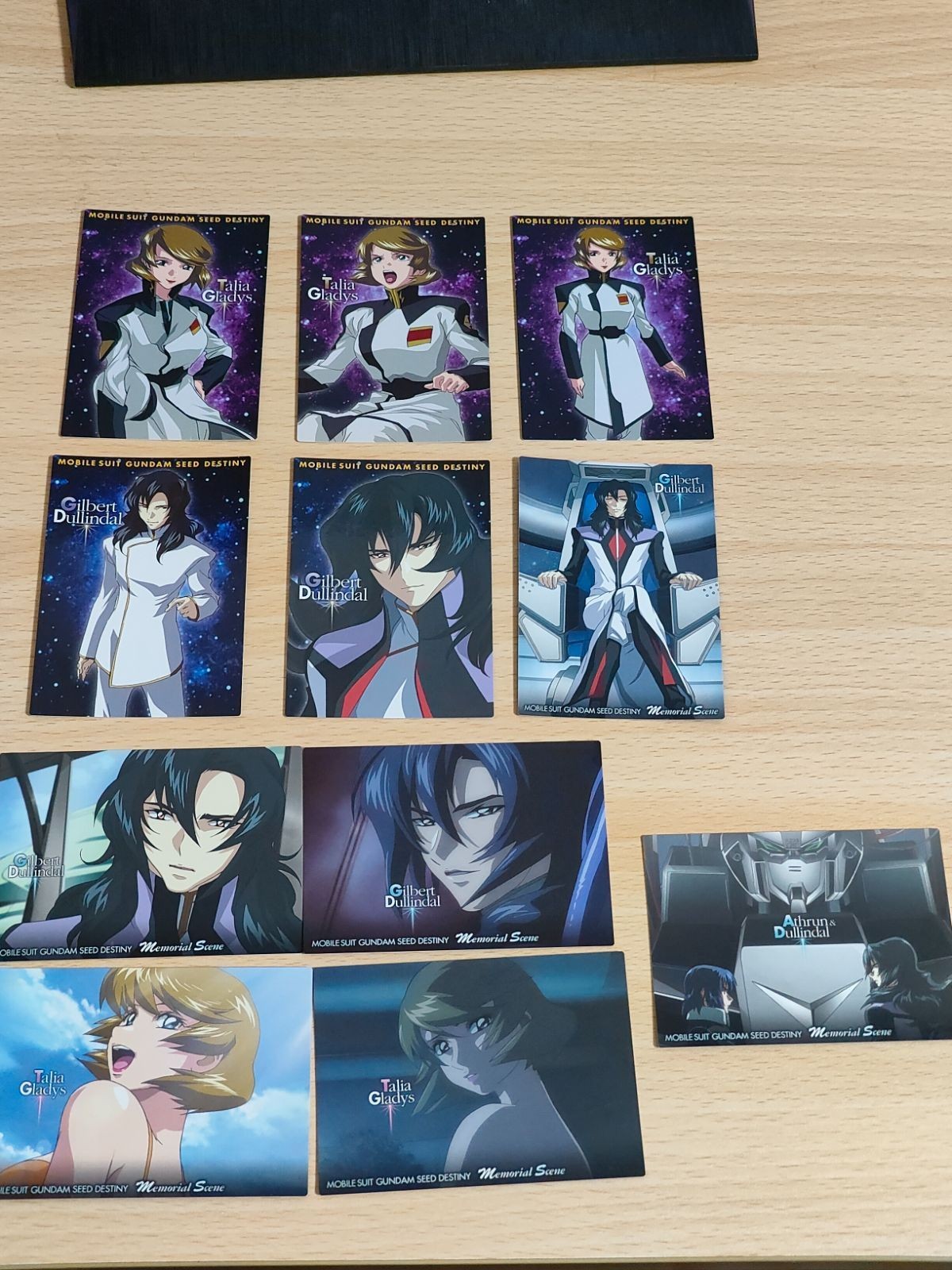 ガンダムSEED DESTINY カード カードダスマスターズ タリア・グラディス ギルバート・デュランダル ギル まとめ