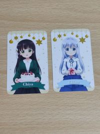 Is the Order a Rabbit Character Card Lot Chino Chiya