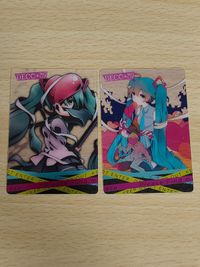 初音ミク DECO*27 イラストカード 森永 ウエハース クリアカード