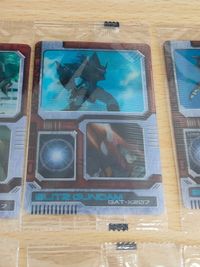Gundam SEED Wafers 3D Card Diakka Blitz Nicol Sealed サムネイル 3