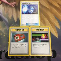 ポケモンカード 旧裏面 海外 英語版 3枚 スーパーポケモン回収 ポケモン図鑑 ポケモンいれかえ 23