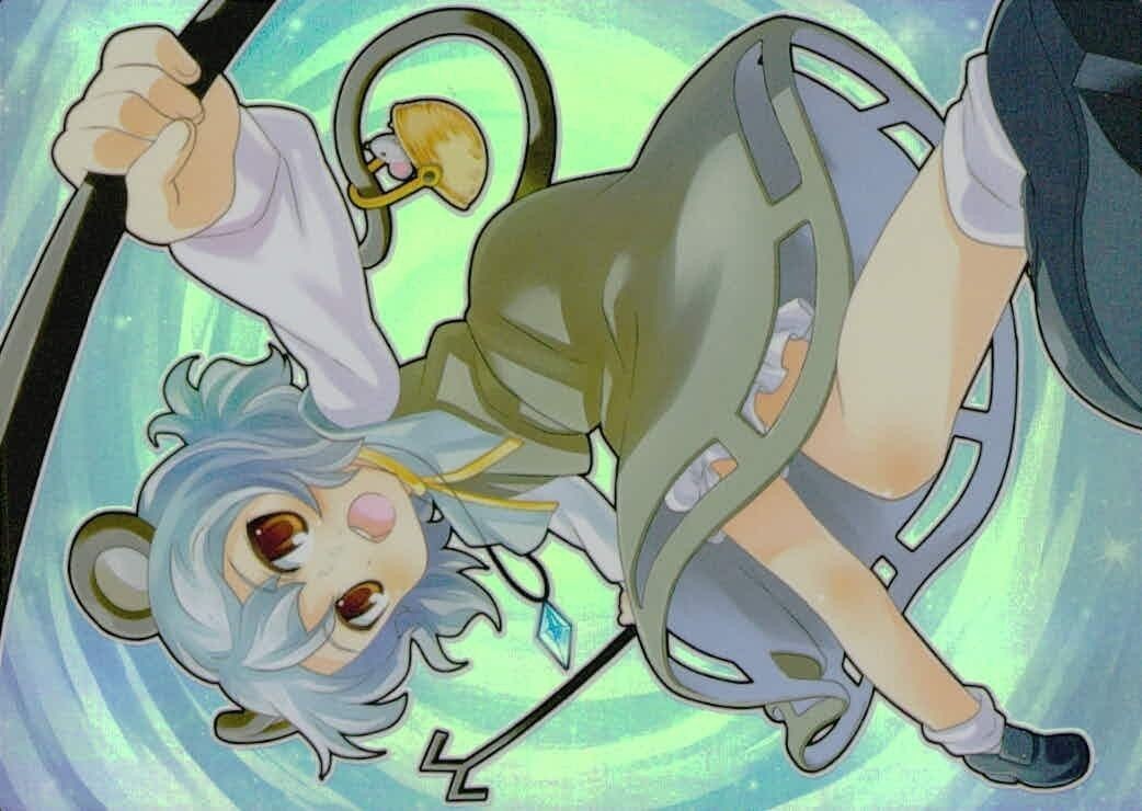 toho-13 カード 東方 雅華乱舞 美少女 キラ ナズーリン さきの新月