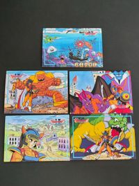 ドラゴンクエスト ドラクエ ENIX カード 1994 カードダス 鳥山明 コレクション ドラゴンクエスト１・２ 竜王 ゴーレム 勇者 サムネイル 1