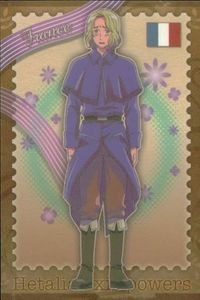 カード ヘタリア フランス No 6 キャラクターカード Axis Powers フロンティアワークス Frontier Works