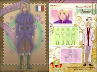 カード ヘタリア フランス No 6 キャラクターカード Axis Powers フロンティアワークス Frontier Works サムネイル 2