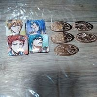 送料無料 黒子のバスケ ジャンプショップ 限定 バッジ メダル コイン まとめ t2-1 サムネイル 1