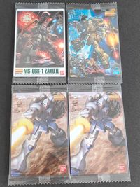 ガンダム ガンプラ パッケージ アート コレクション ウエハース バンダイ 未開封 036 ギャン 060R ザクⅡ 049 ギラ・ドーガ
