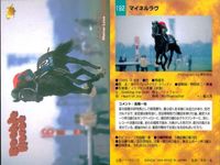競馬 カード ホースレーシング まとめ ピロウイナー アレミロード マイネルラヴ フィガロ キュンティア サラトガビューティ ケントウ ヤマニントランザム キングヘイロー バンダイ サムネイル 4