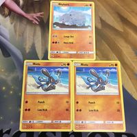 ポケモンカード 旧裏面 英語 海外版 3枚 リオル サイホーン 19