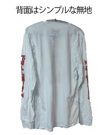 新品未使用 デッドストック Mサイズ ドラゴンボール Z 海外製 ビンテージ Ｔシャツ 長袖 東映アニメーション ライセンス品 鳥山明 ホワイト 白 コットン 孫悟空 スーパーサイヤ人 サムネイル 2