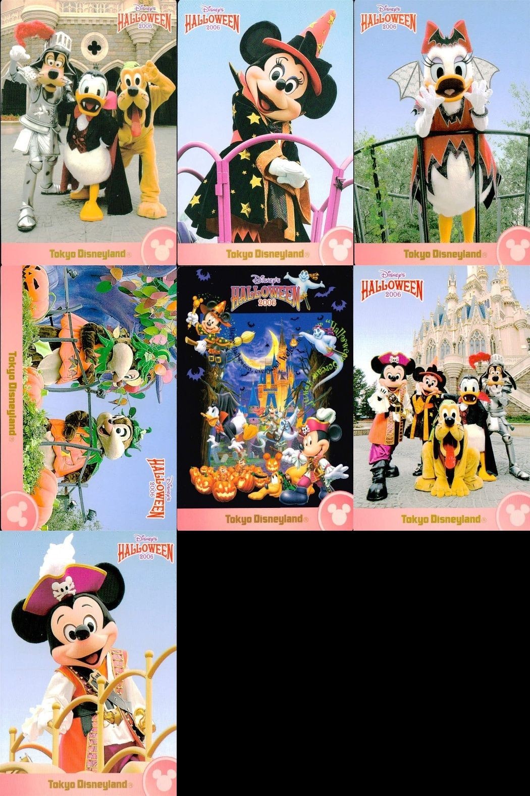 ディズニー コレクション カード まとめ 【 Halloween 2006
ハロウィーン 2006】 パレード 東京 ディズニーリゾート DISNEY ミッキー