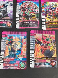 Kamen Rider OOO Card Lot SR PR Kikaider Japanese TCG