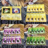ポケモンカード 旧裏面 ビリリダマ 10枚 NO.100 カミナリ エスパー くさ わるいマルマイン エネルギーカード サムネイル 1