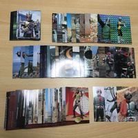 Kamen Rider V3 X Amada Card Lot R01 R03 Vintage