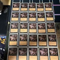邪悪なる力/Unholy Strength 型番統一 25枚 MTG 5ED 第5版 旧枠 白枠 大量 まとめ