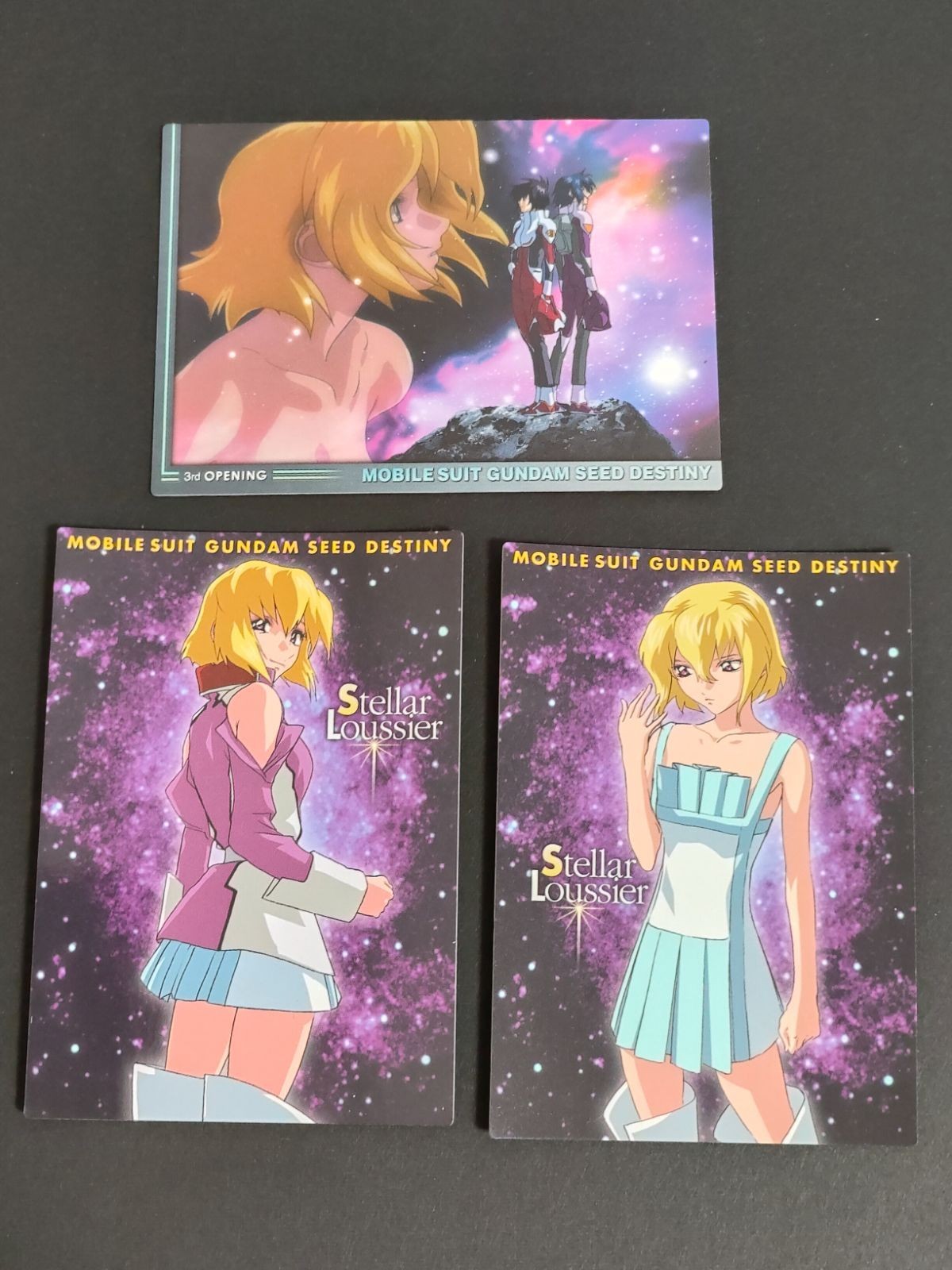 ステラ・ルーシェ コレクションカード ガンダムSEED DESTINY カードダスマスターズ 44 45 06